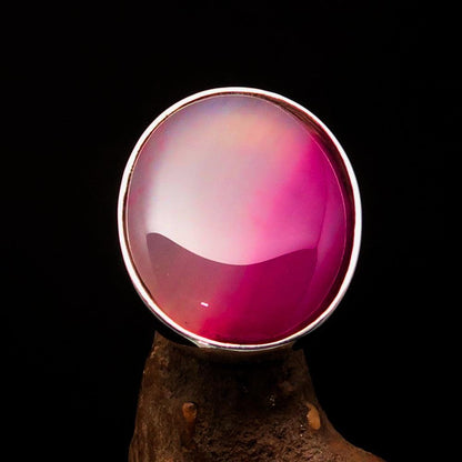 Pink Agate Ring