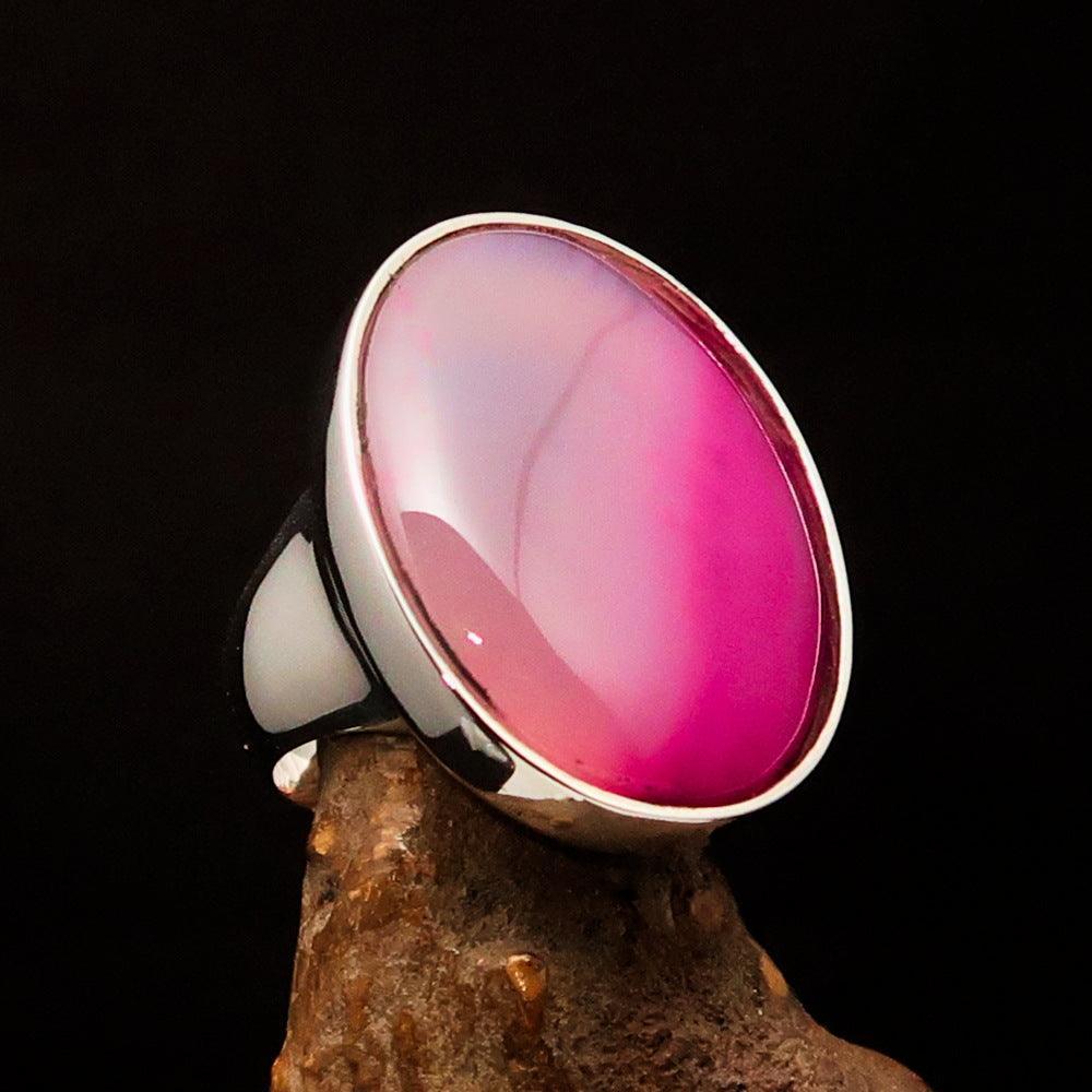 Pink Agate Ring